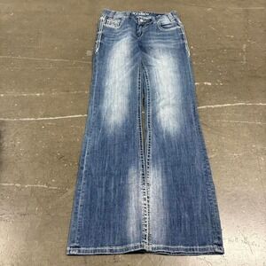 Vintage Rock&Roll Jeans Women's Size 28 Y2K Miss Me Grunge Western Cute